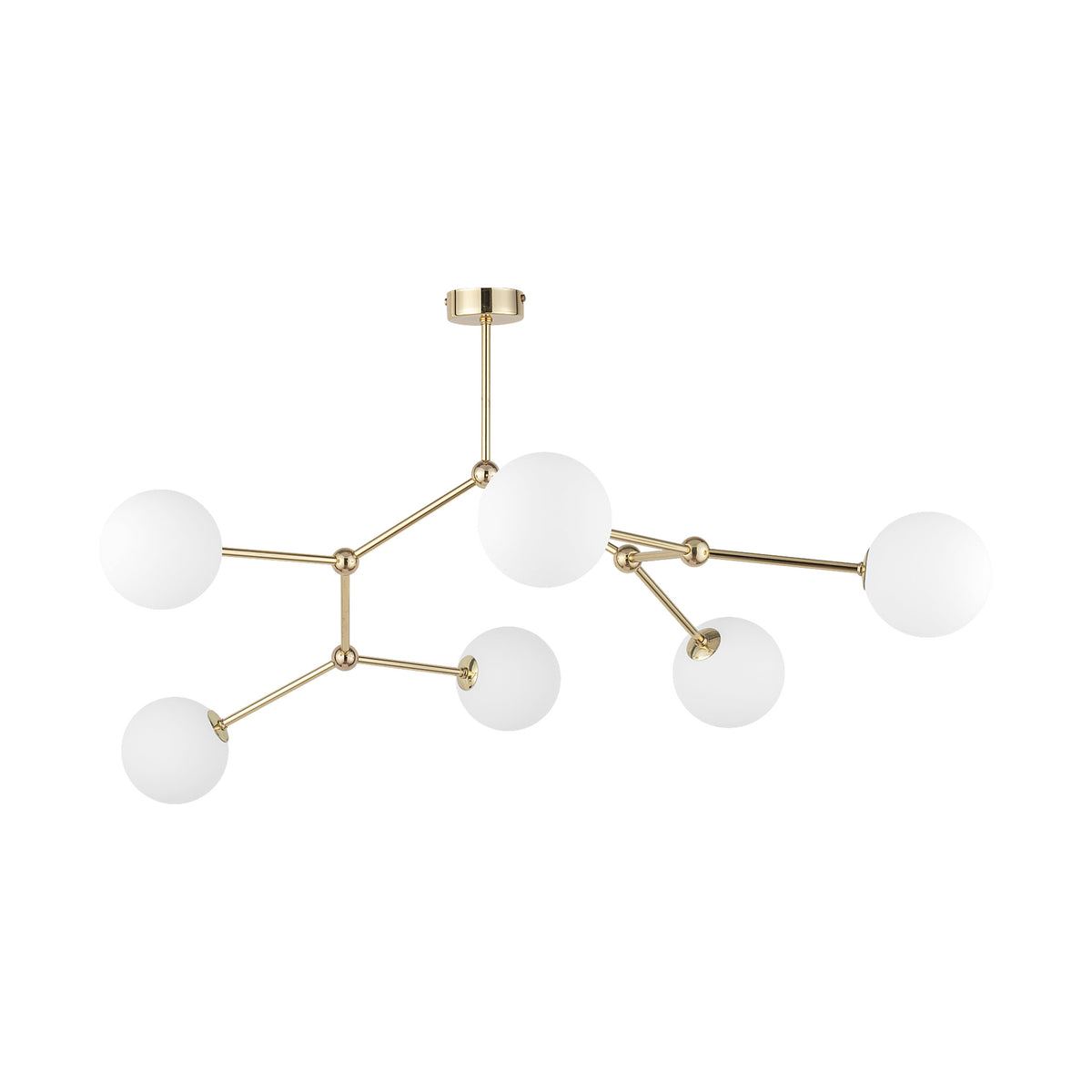 Plafonieră TK Lighting Fairy 6, auriu, 6 x G9, 3532
