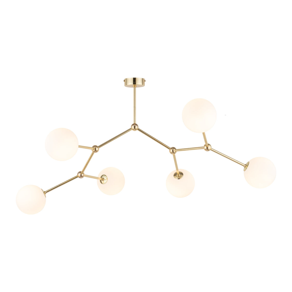 Plafonieră TK Lighting Fairy 6, auriu, 6 x G9, 3532