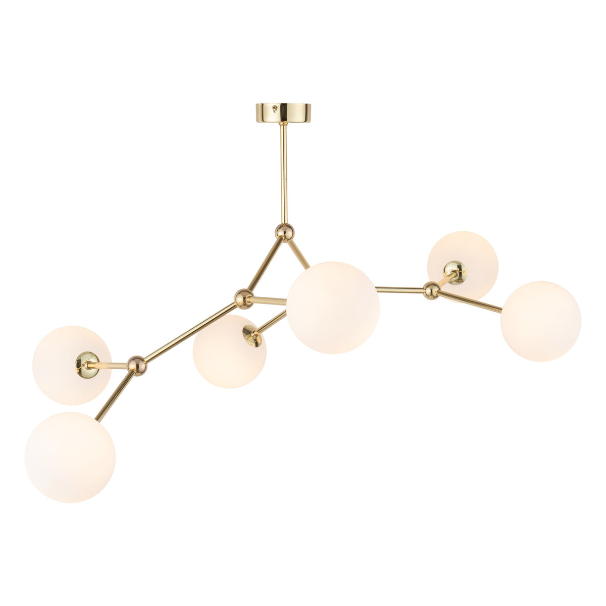 Plafonieră TK Lighting Fairy 6, auriu, 6 x G9, 3532