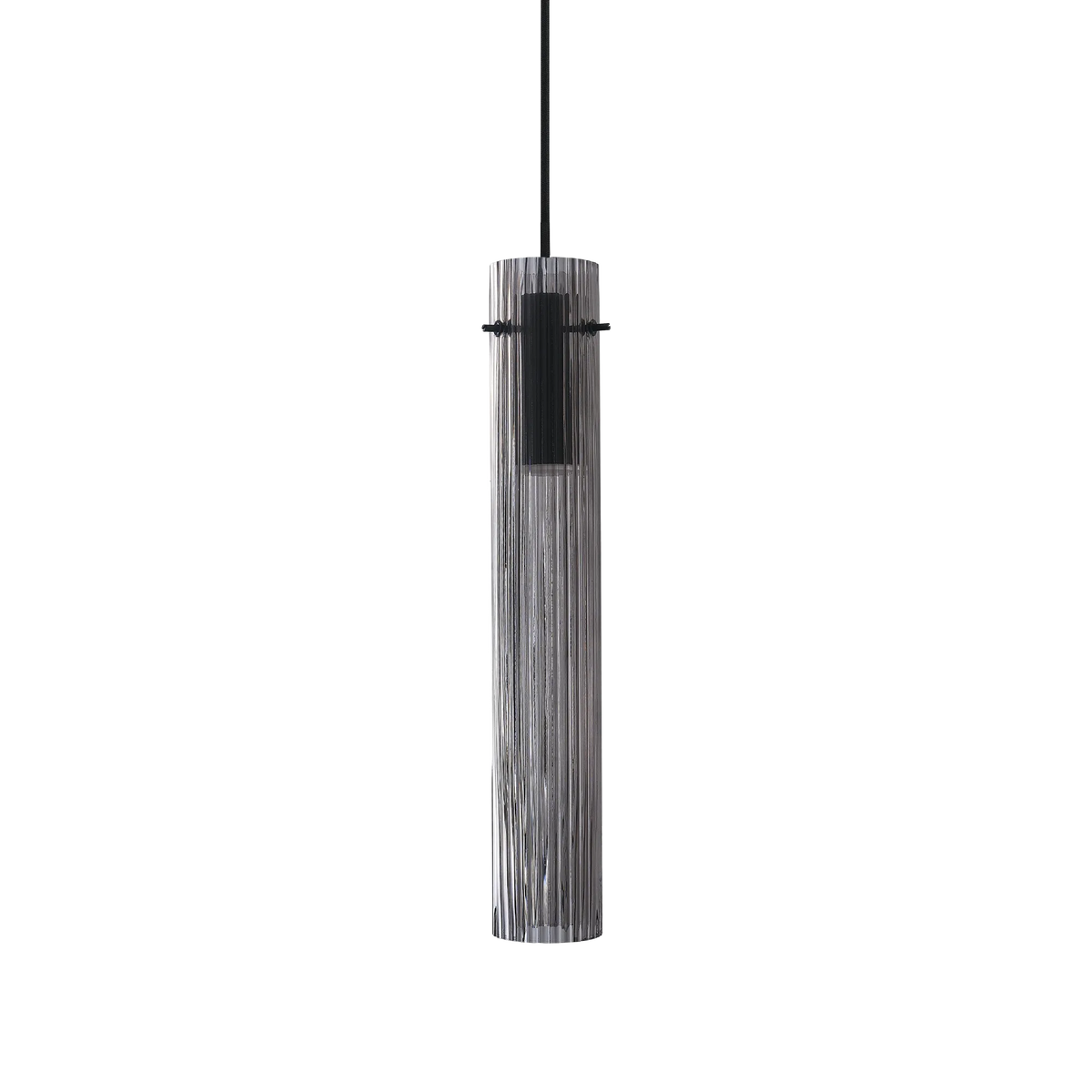 Lustră Ideal Lux Flam Rigato, fumuriu, 353883