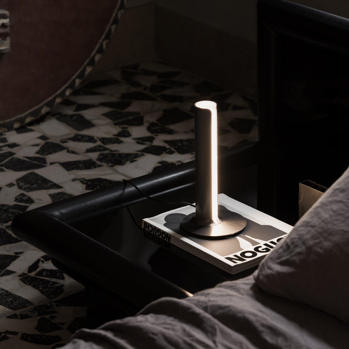 Veioză Ideal Lux Dorica TL1, oțel, 354149