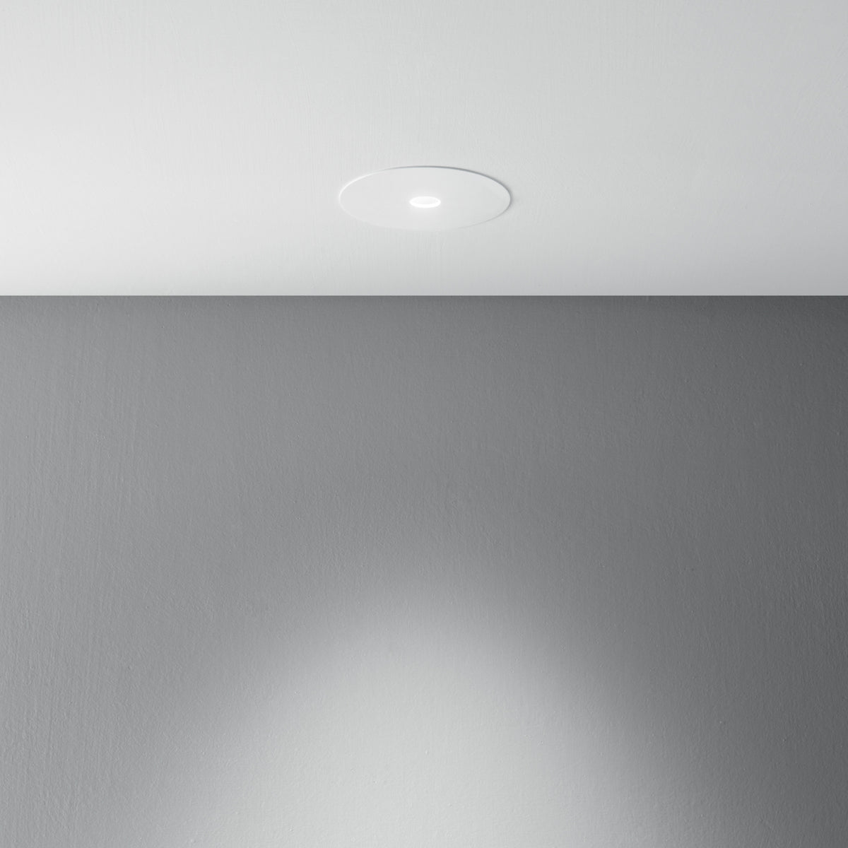 Spot încastrat Ideal Lux Infinity Trim 07W 3000K, alb, 356105