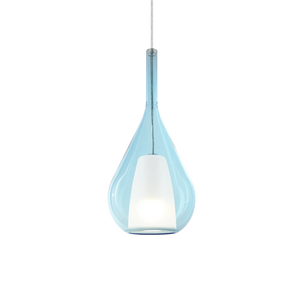 Pendul Ideal Lux Kalique-3 SP1, bleu, Ø18 cm, 360089