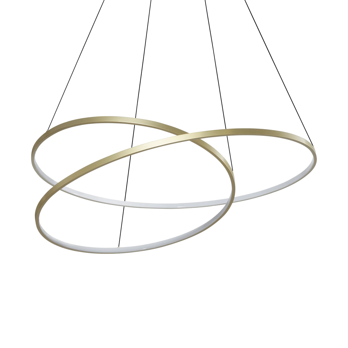 Lustră Ideal Lux Oz ON-OFF 3000K, alamă, Ø100 cm, 364926