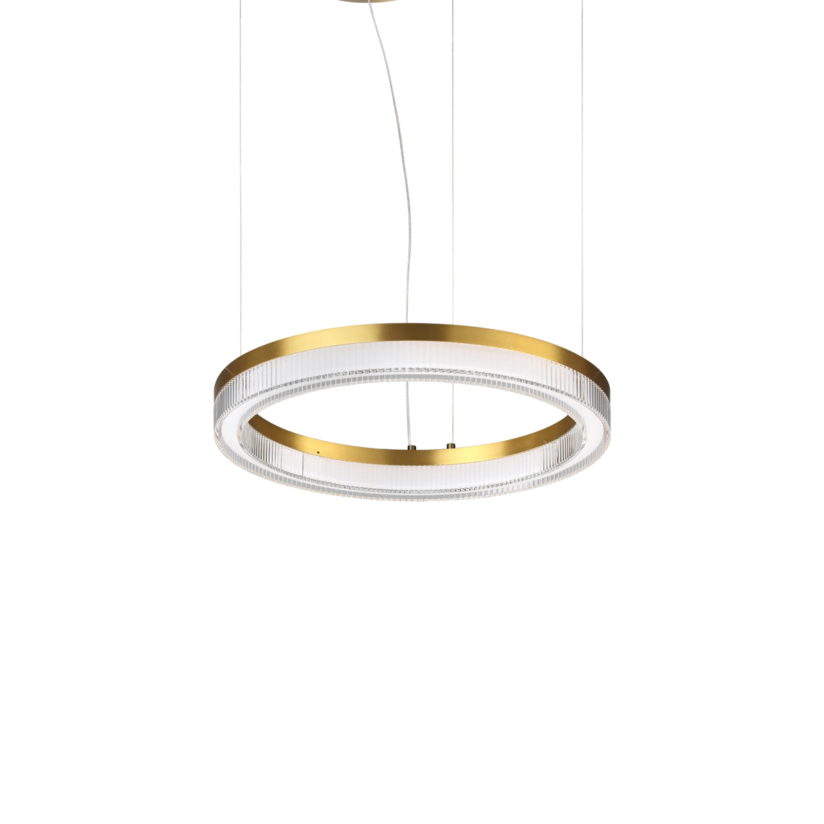 Lustră Ideal Lux Crown, alamă, Ø40 cm, 364964