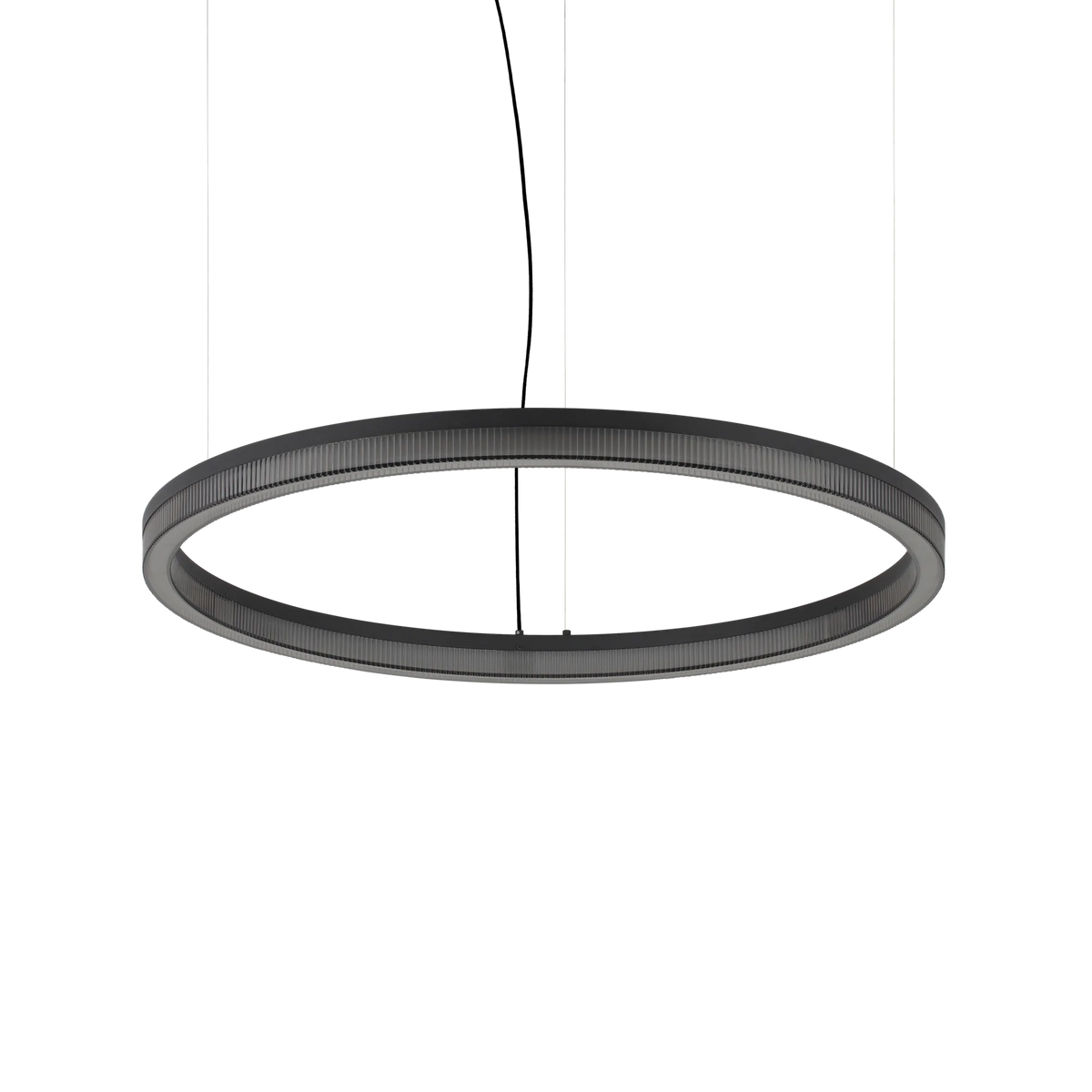 Lustră Ideal Lux Crown, negru, Ø80 cm, 365015