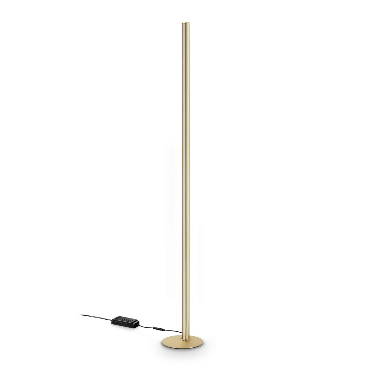 Lampadar Ideal Lux Dorica PT1, alamă, 366166