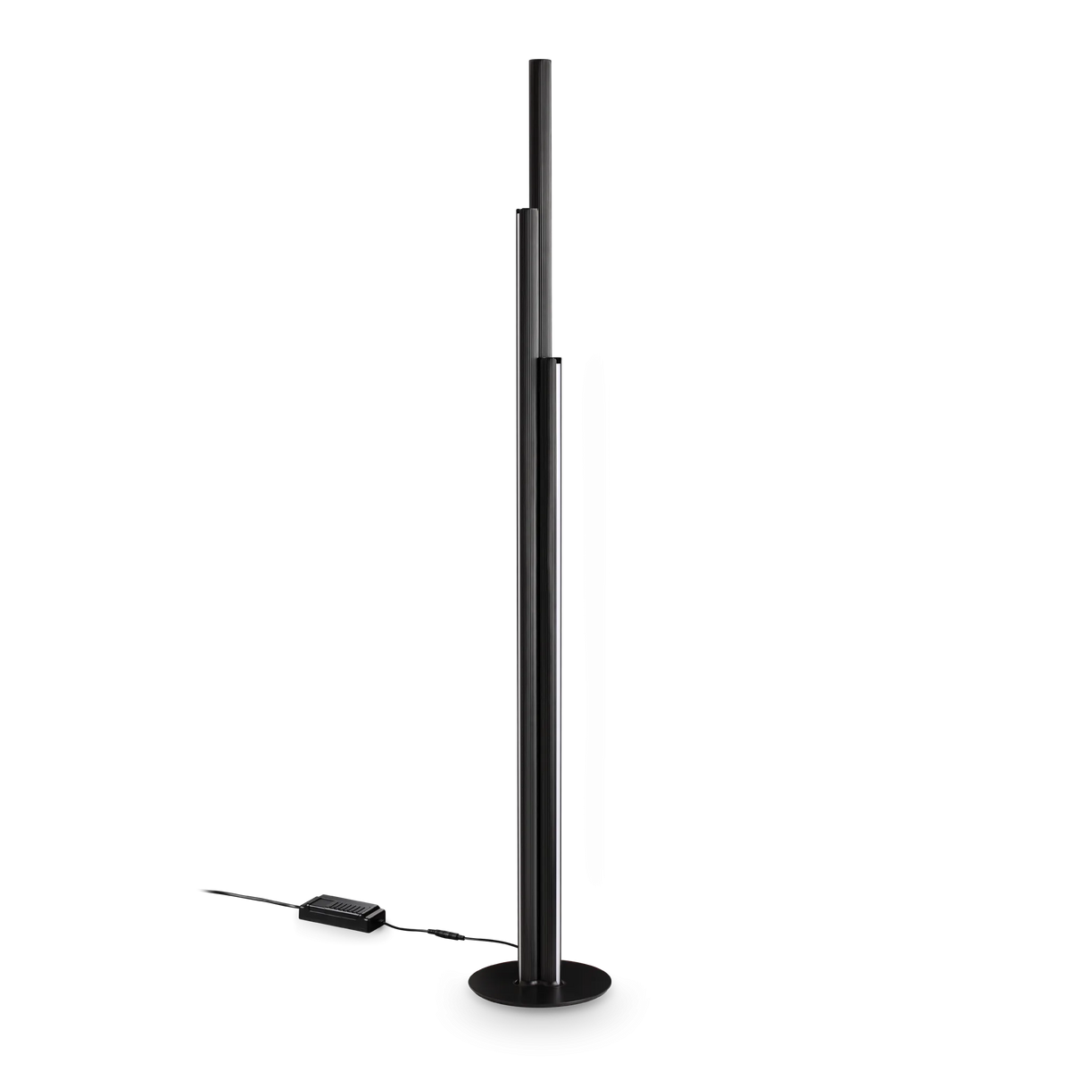 Lampadar Ideal Lux Dorica PT3, negru, 366234