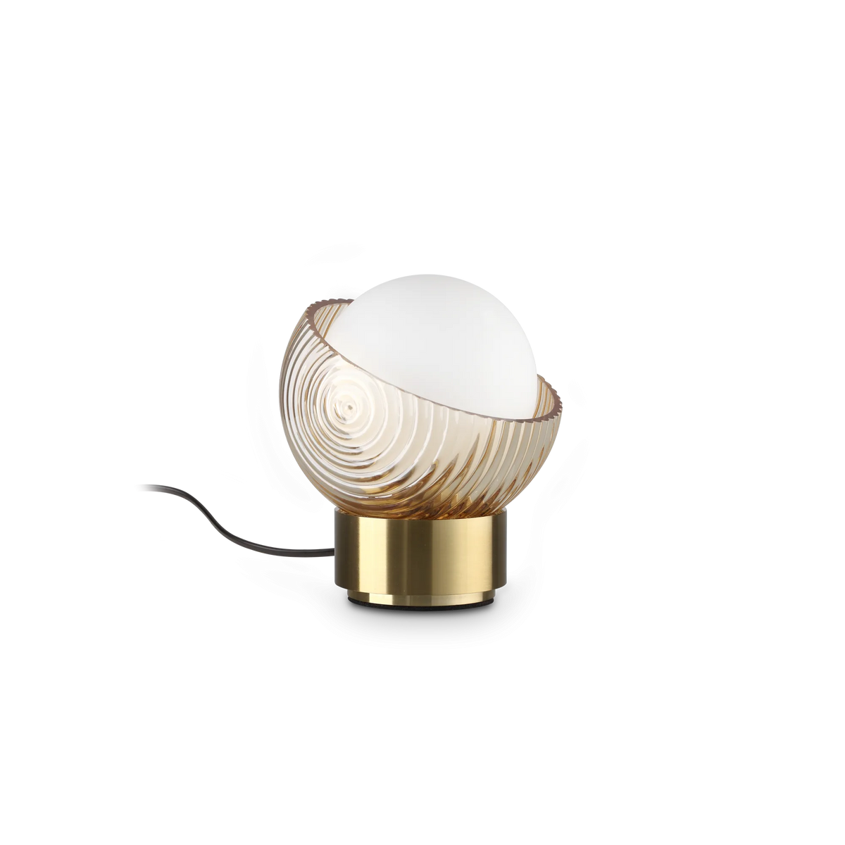 Veioză Ideal Lux Bloom TL1 Small, alamă, 366500