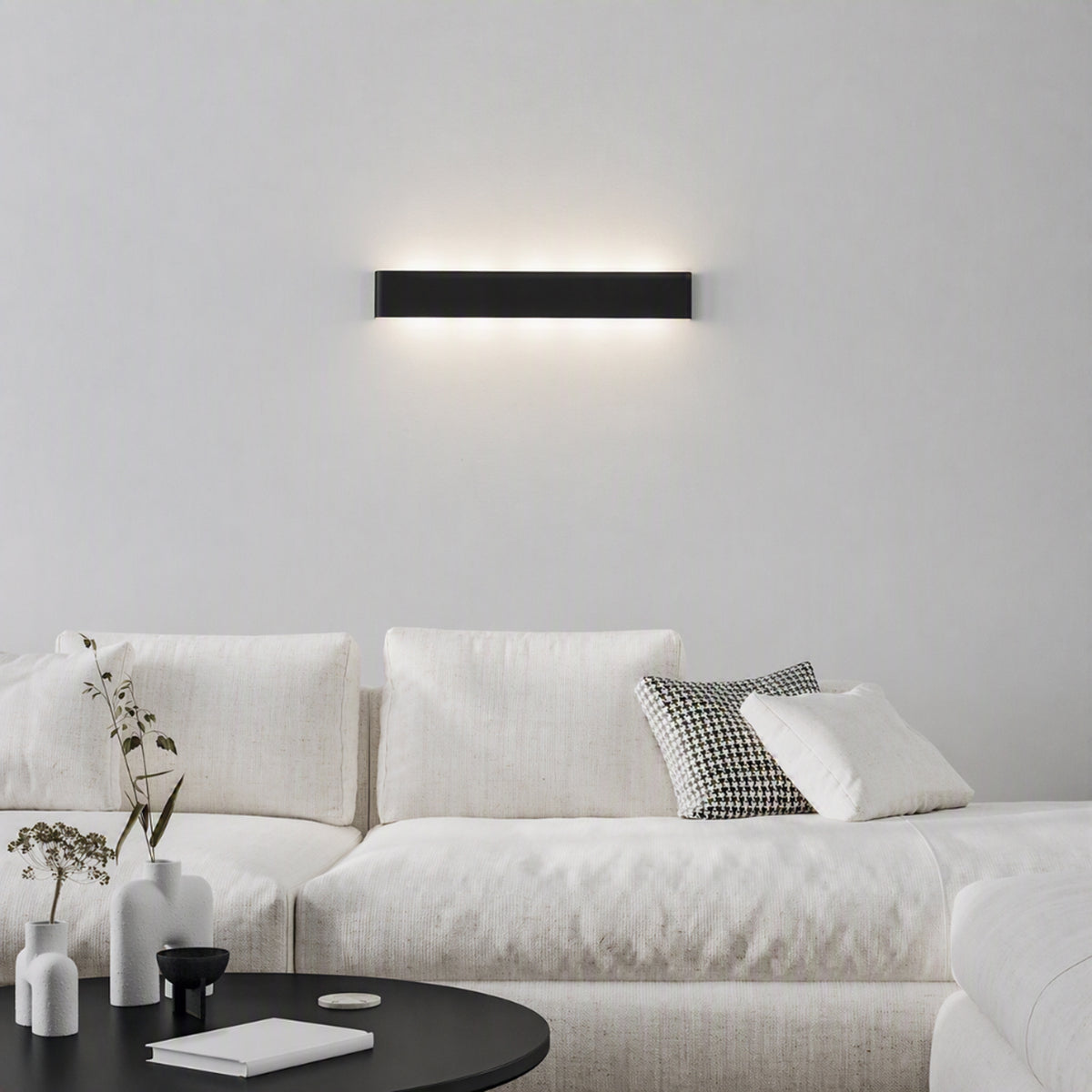 Aplică Ideal Lux Delta AP5, alb, Ø61 cm, 366753