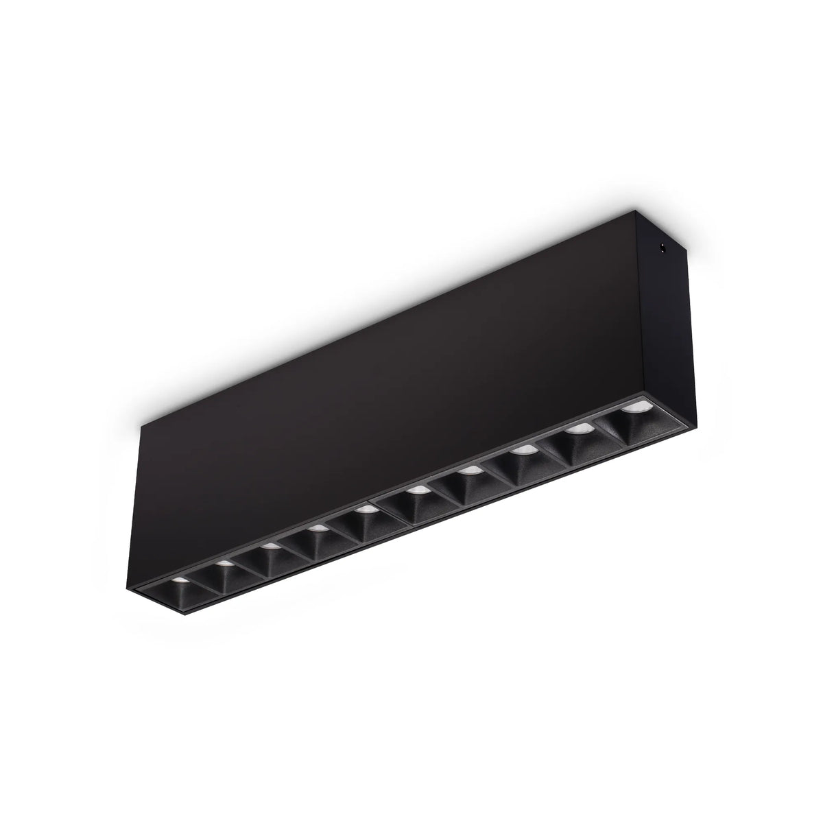Plafonieră Ideal Lux Lika 21W 3000K, negru, 369945