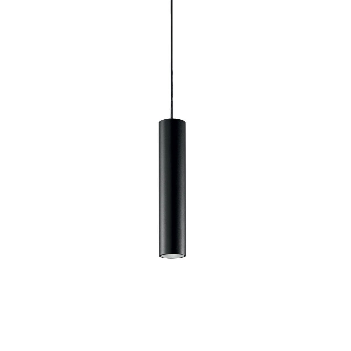 Pendul Ideal Lux Deva Pendant Tube 06W 4000K, negru, 370095