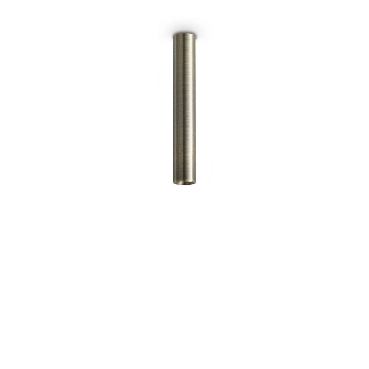 Plafonieră Ideal Lux Look LED PL01 Round D3.0 ON-OFF 3000K, alamă, H20 cm, 370842