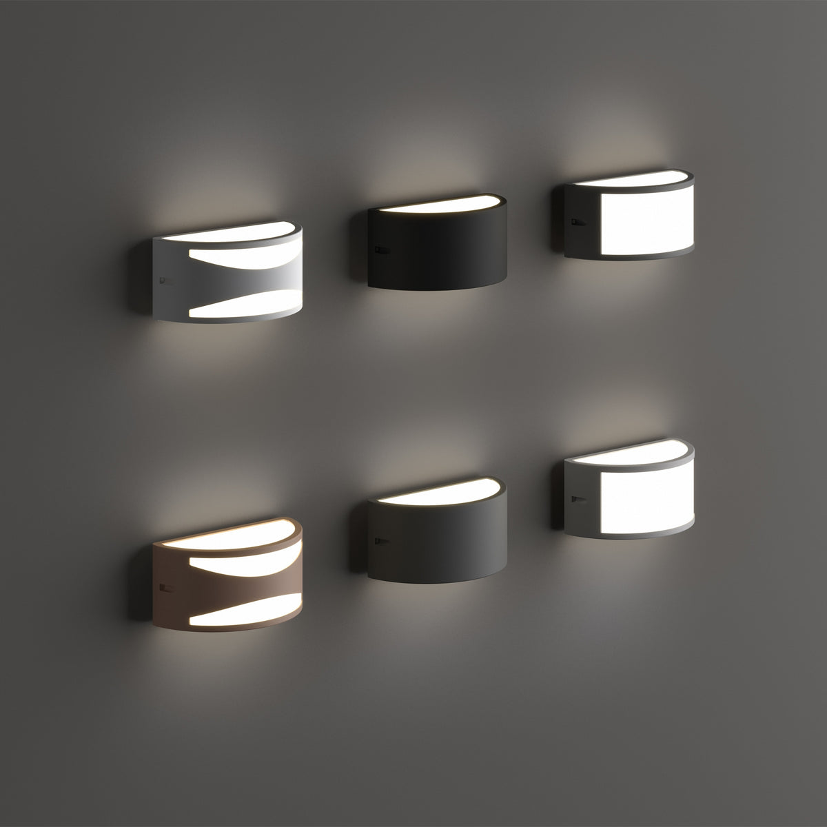 Aplică de exterior Ideal Lux Rex-2 AP1, gri, 370965
