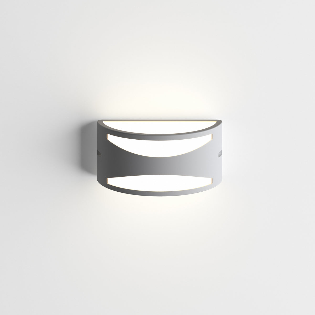 Aplică de exterior Ideal Lux Rex-3 AP1, gri, 370972