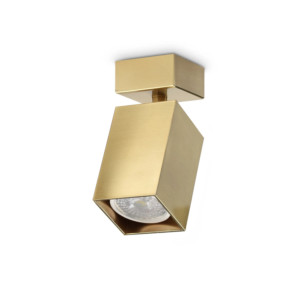 Aplică Ideal Lux Dynamite AP1 Square, alamă, 371214