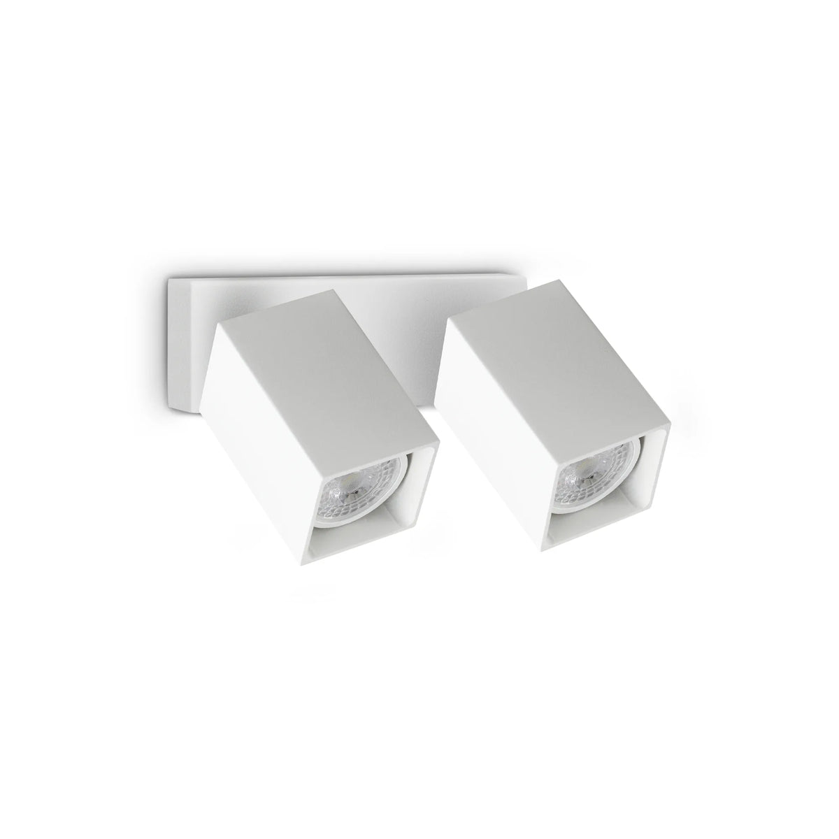 Aplică Ideal Lux Dynamite AP2 Square, alb, 371221