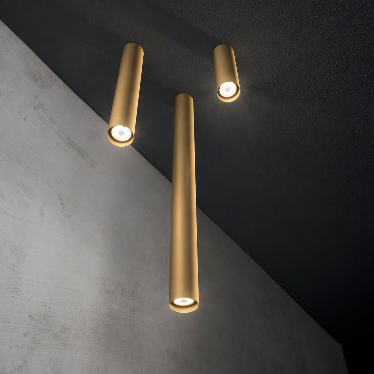 Plafonieră Ideal Lux Look PL01 Round D6.0, negru, H10 cm, 353821