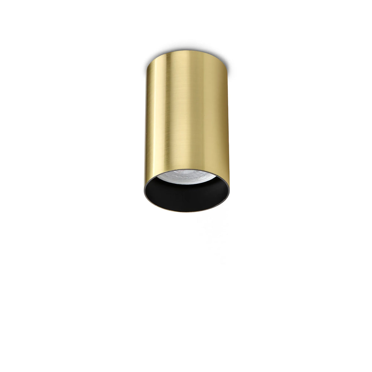 Plafonieră Ideal Lux Look PL01 Round D6.0, alamă, H10 cm, 371405