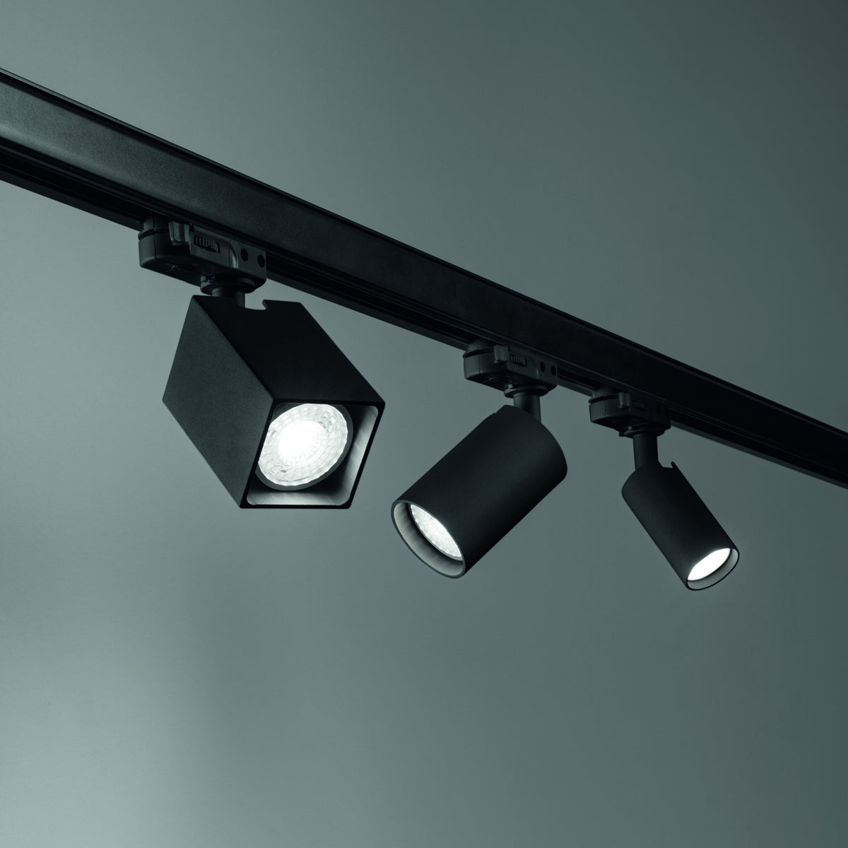 Spot pe șină Ideal Lux Dynamite 3-PHASE Square, alb, 371498