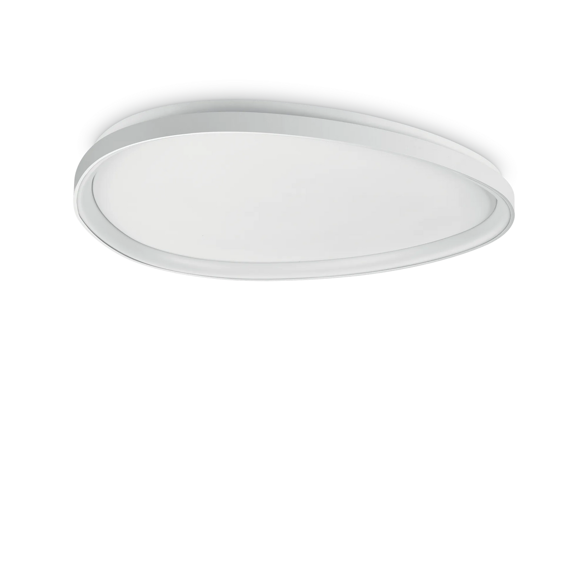 Plafonieră Ideal Lux Gemini ON-OFF 4000K, alb, Ø81 cm, 372099