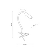 Lampadar Lagos Black 16025
