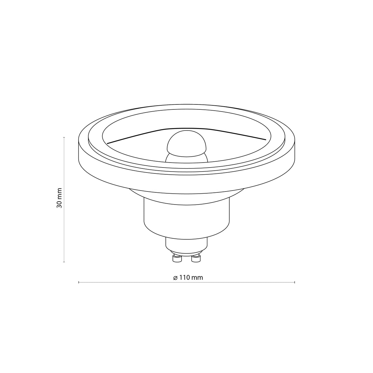 Bec LED TK Lighting ES111 11W 4000K, 4118