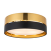 Plafoniera Hilton Black/Gold 4180