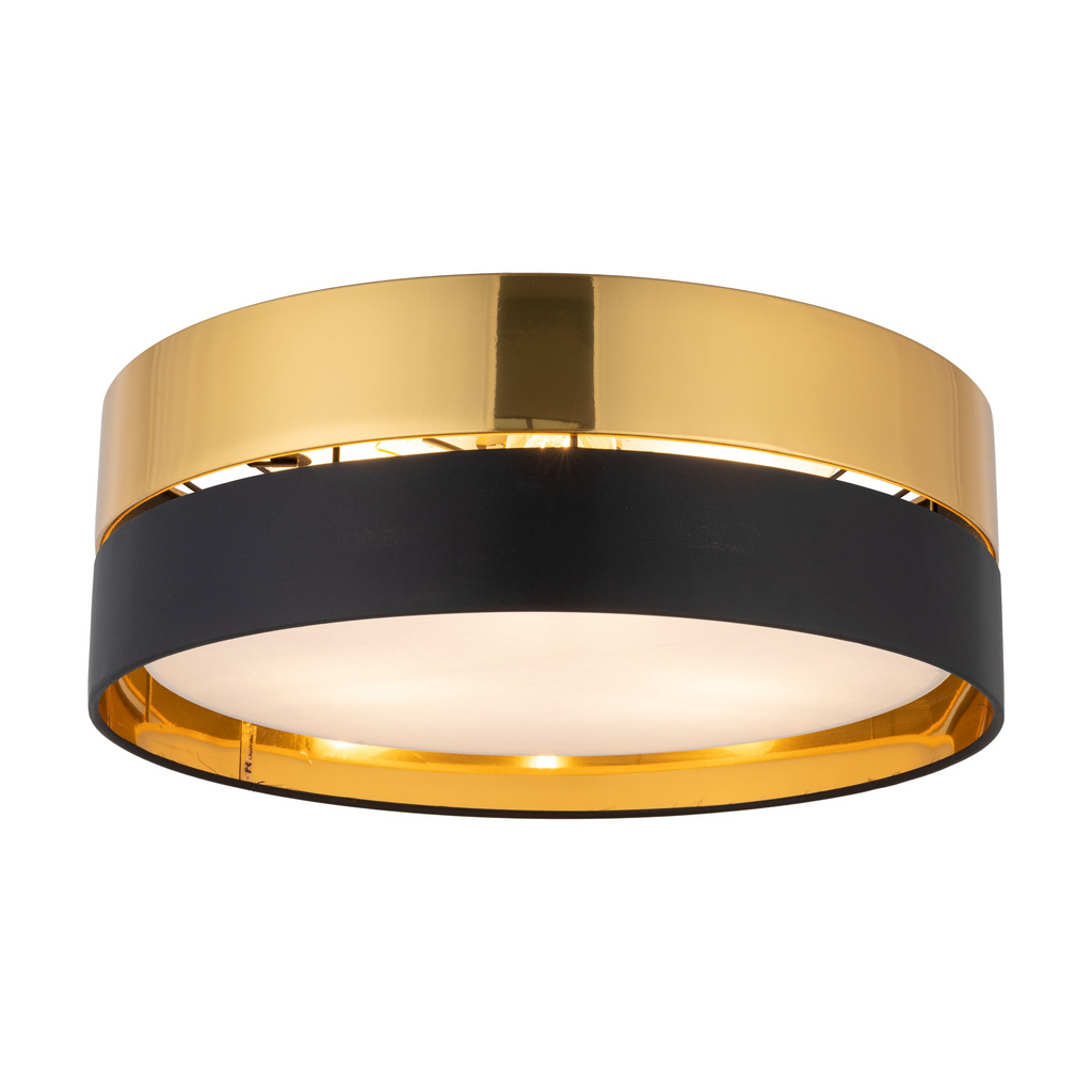 Plafoniera Hilton Black/Gold 4180