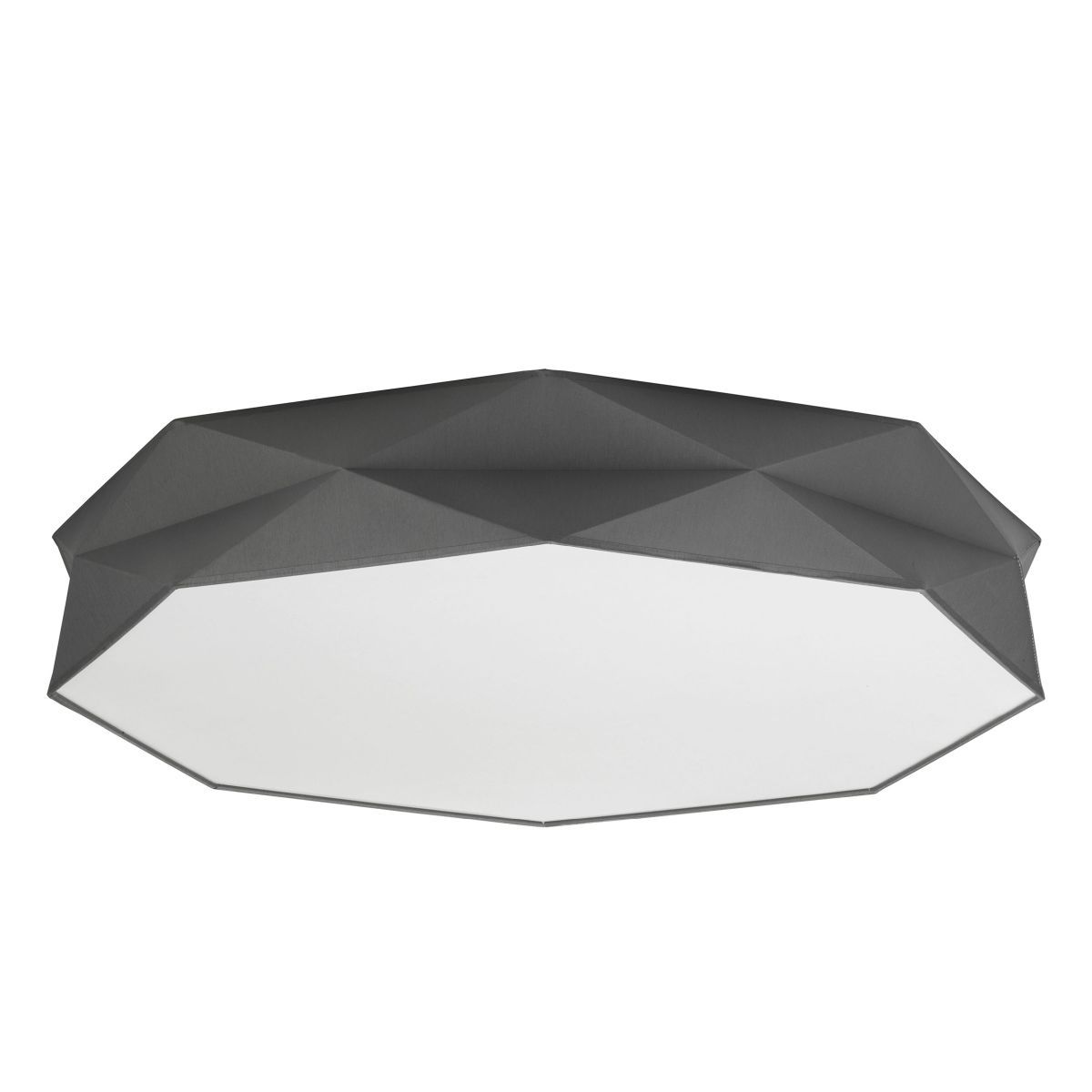 Plafonieră TK Lighting Kantoor 6 becuri LED, gri, 78 cm, 4223