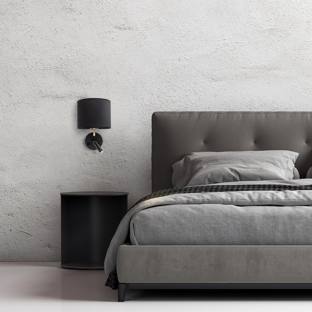 Aplica Richi Black/Gold E27 + G9 TK 4234