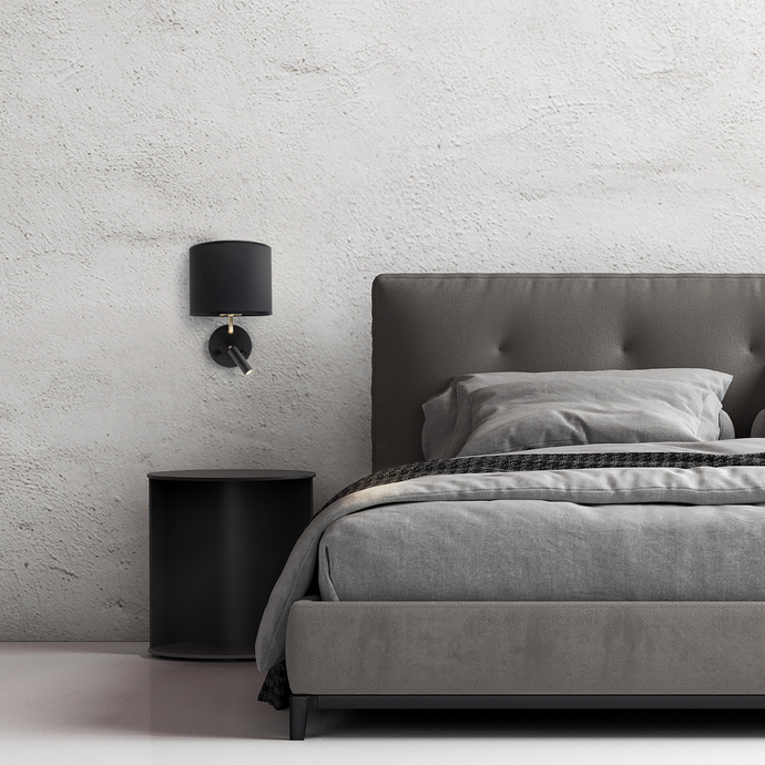 Aplica Richi Black/Gold E27 + G9 TK 4234