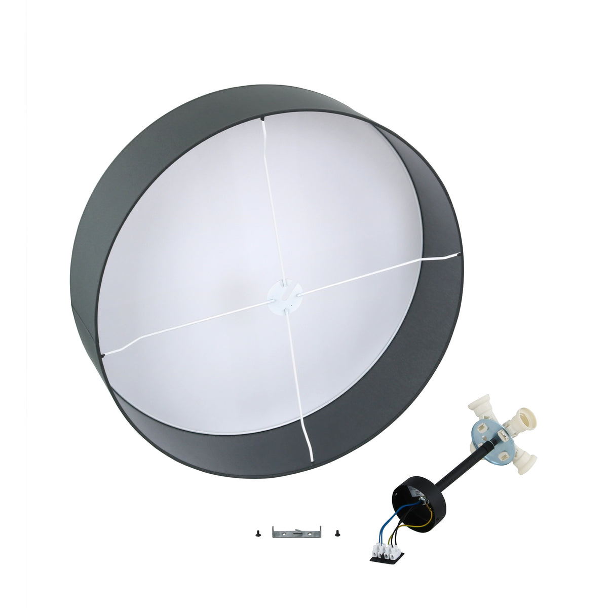 Plafoniera Rondo Gray 4 600 4239
