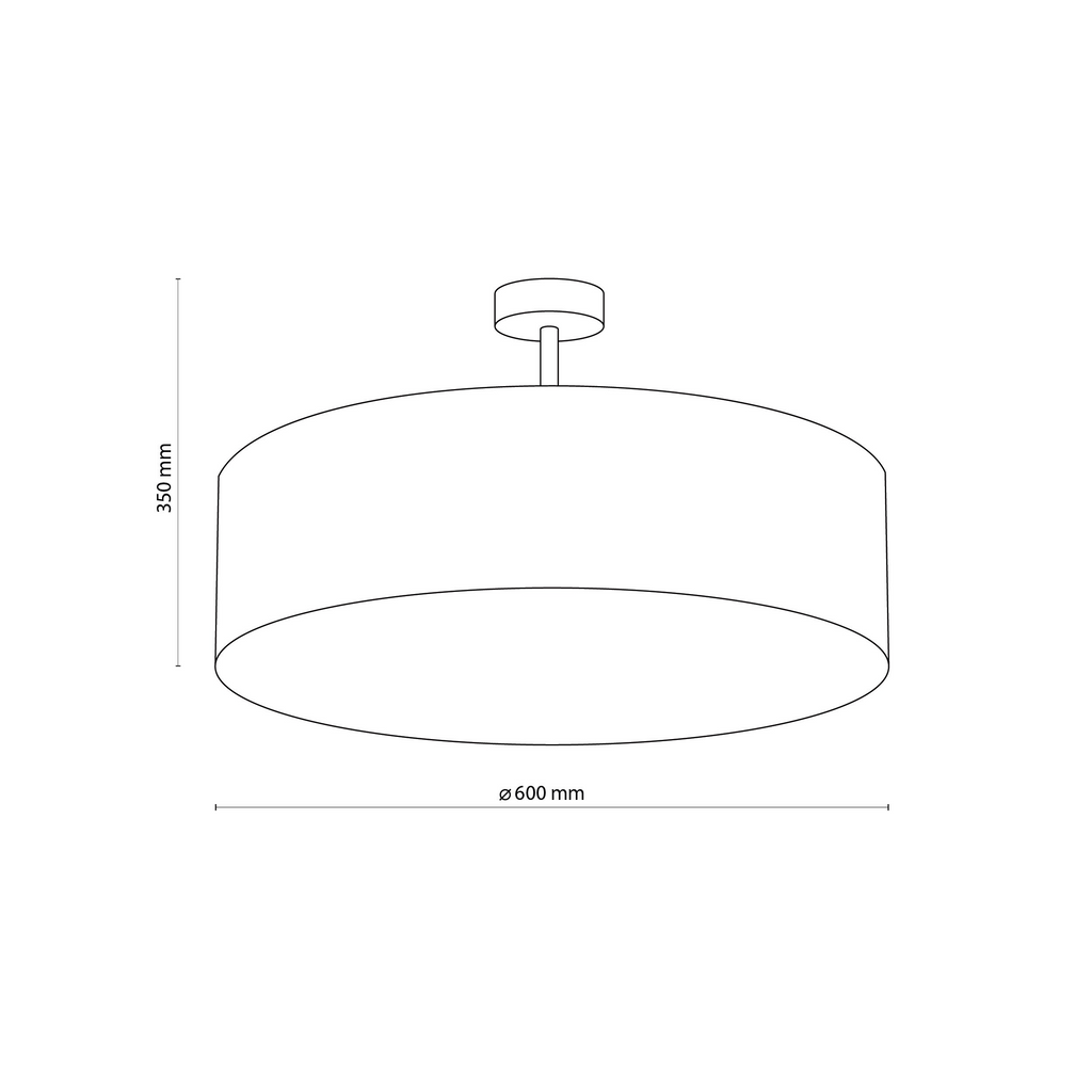 Plafoniera Rondo White 4 600 4242