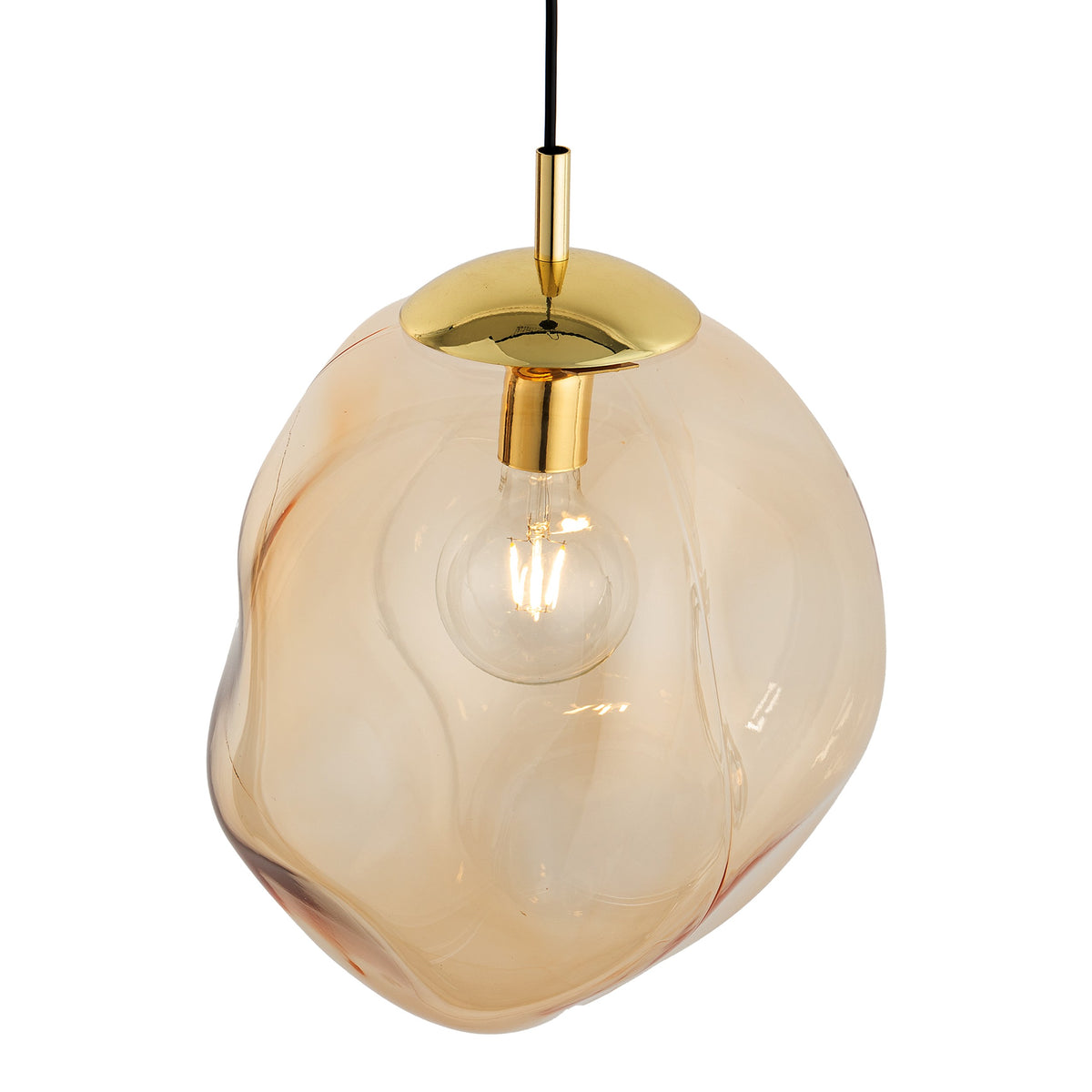 Lampa suspendată Sol Amber TK 4261