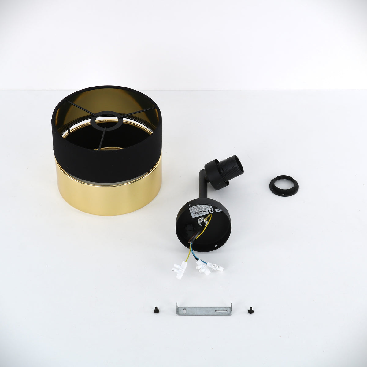 Aplica de perete Hilton Black/Gold 1 4344