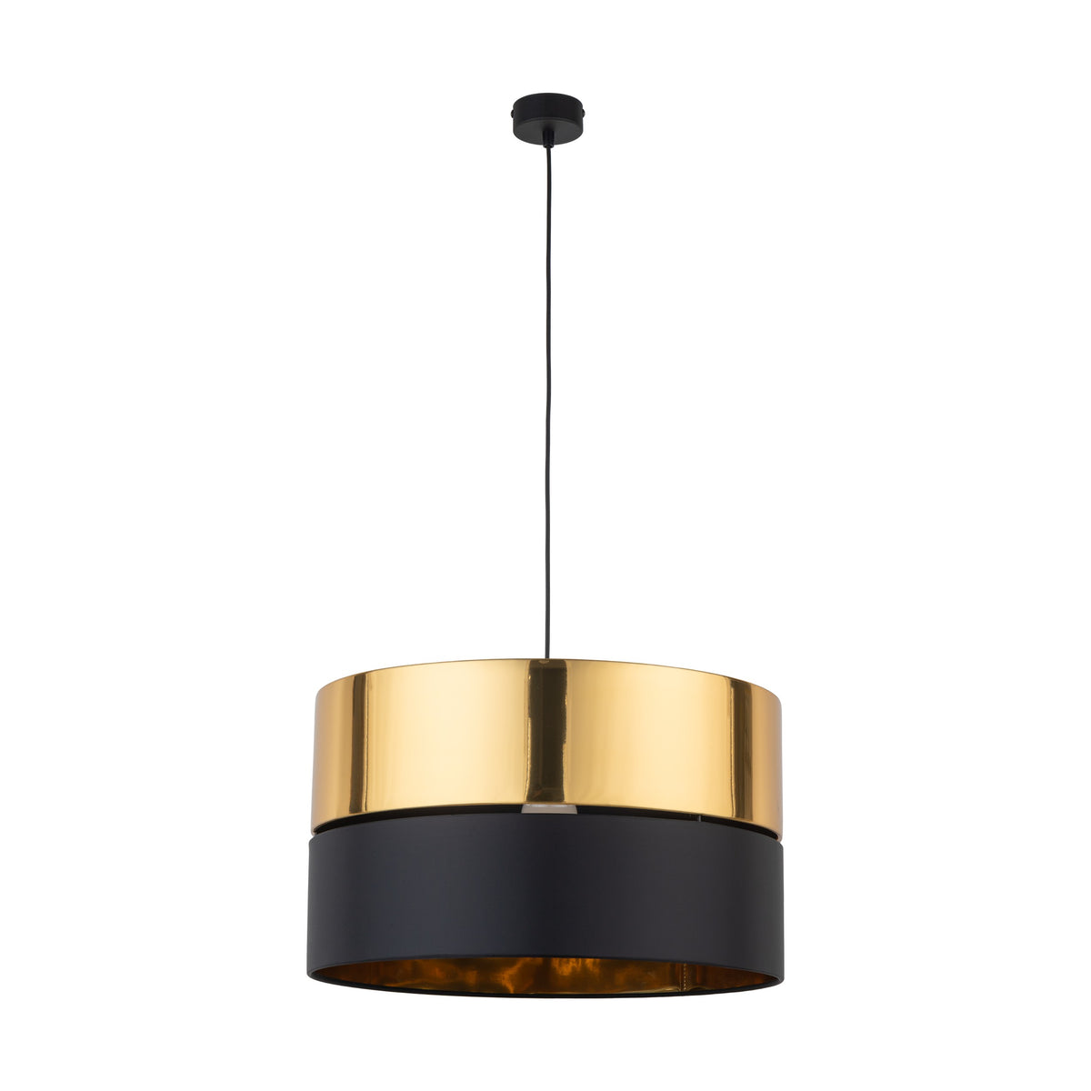 Lampa suspendată Hilton Black/Gold 4346 TK 4346
