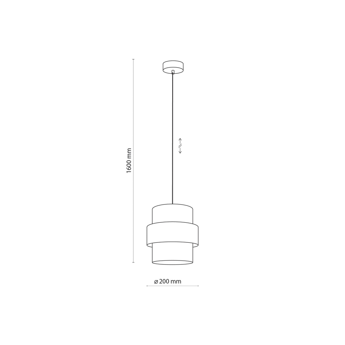 Pendul TK Lighting Calisto 1, 4377