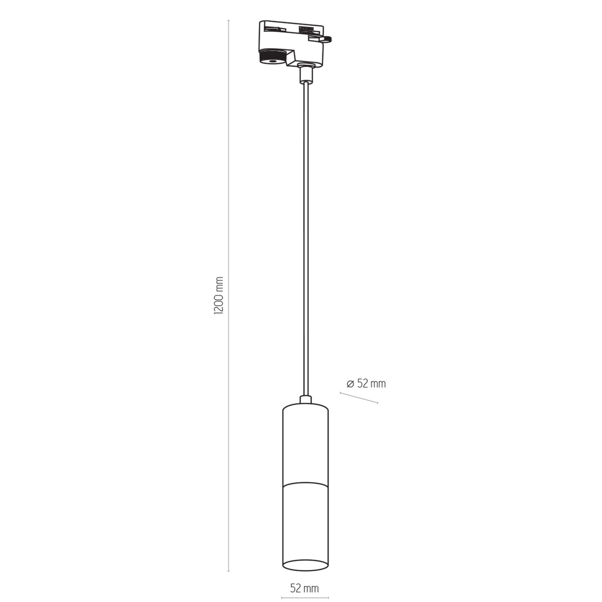 Spot pe șină TK Lighting Tracer 1, negru, auriu, 4403
