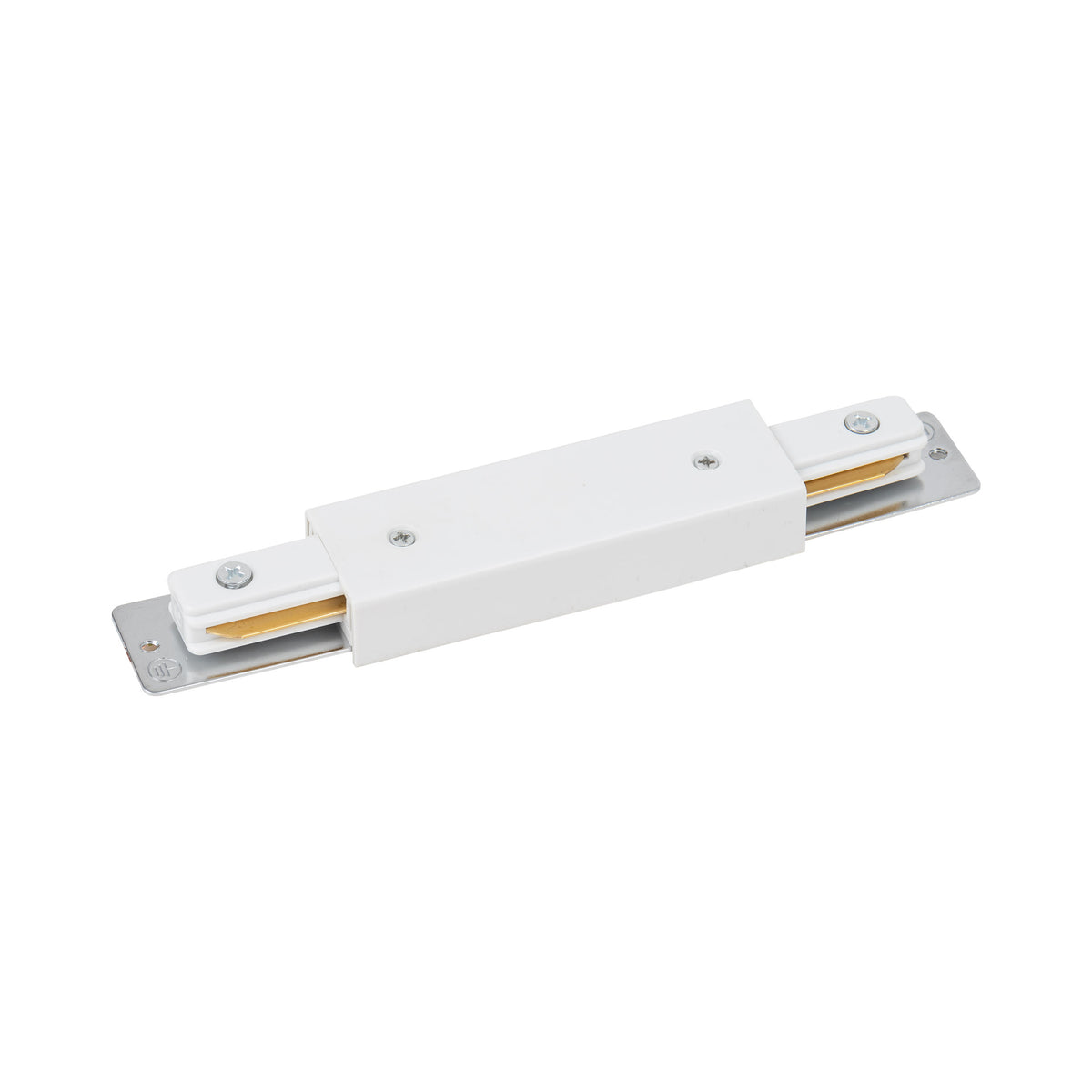 Conector pentru șină TK Lighting Tracer Drept cu Alimentare, alb, 4530