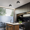 Plafoniera Jet Black 4539