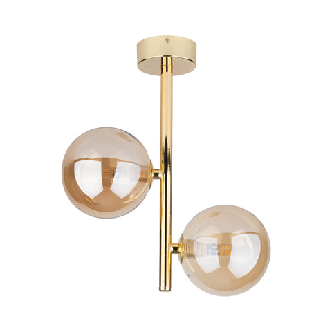 Lustră TK Lighting Estera 2, auriu, 2 x G9, 4547