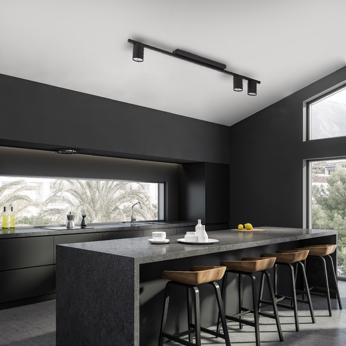 Plafoniera Logan Black 4565
