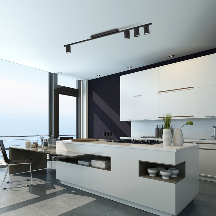 Plafoniera Logan Black 4566