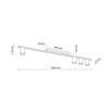 Plafoniera Logan Black 4566