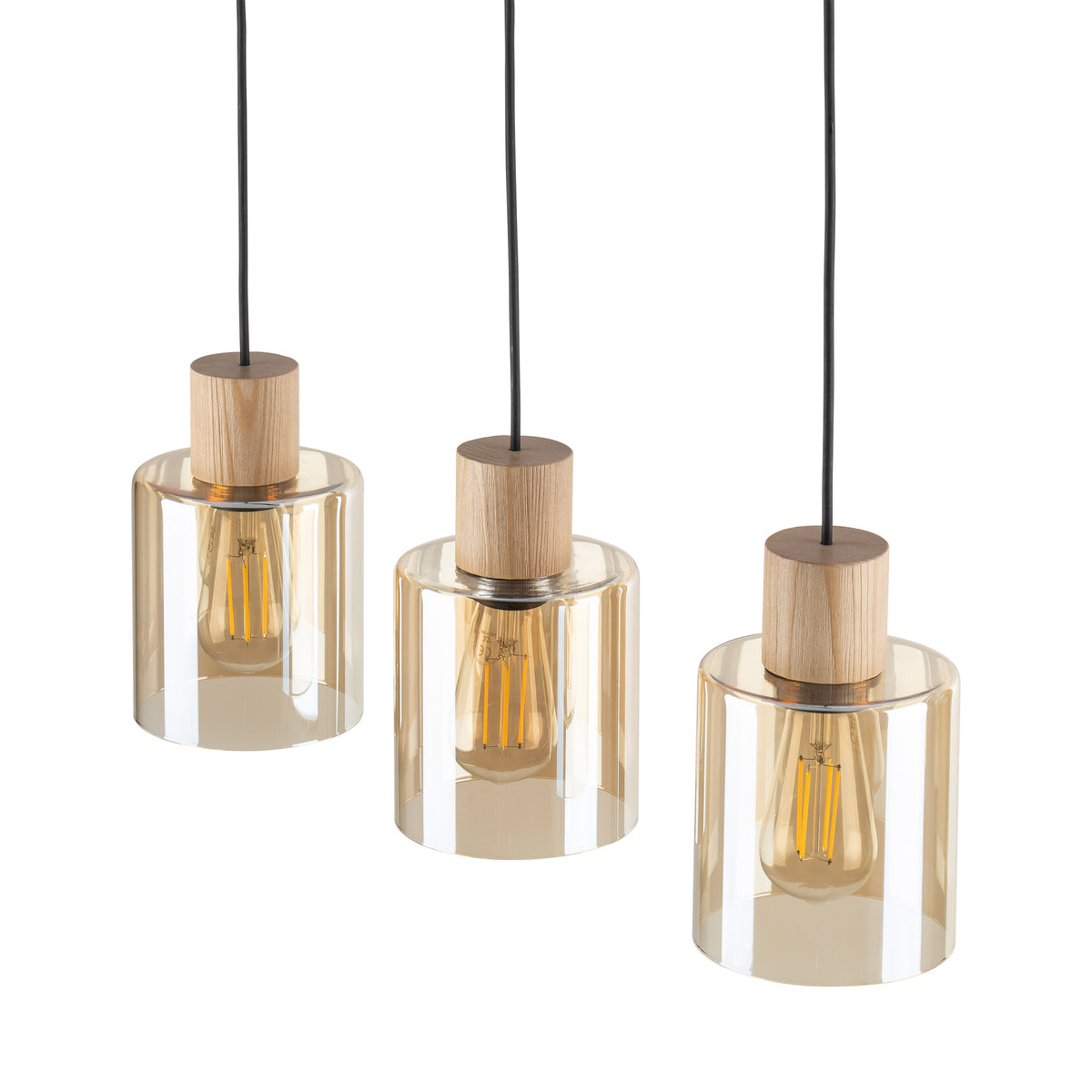 Lustră TK Lighting Orson 3, 3 x E27, 4568
