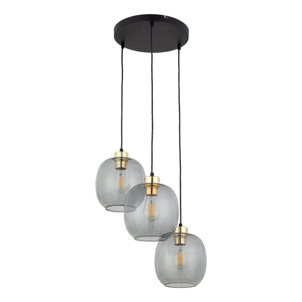 Lustră TK Lighting Omega 3 Rotund, 3 x E27, 4573