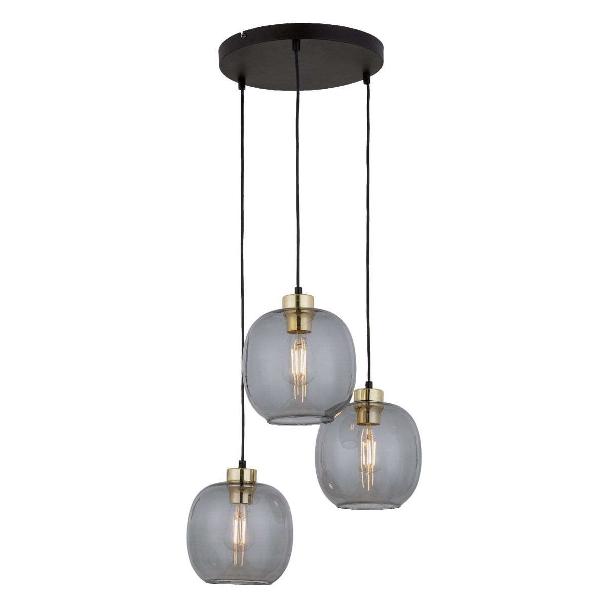 Lustră TK Lighting Omega 3 Rotund, 3 x E27, 4573