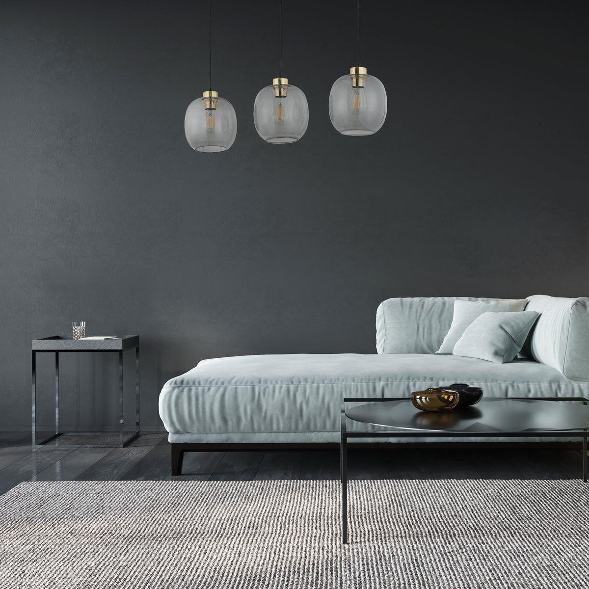 Lustră TK Lighting Omega 3 Bară, 3 x E27, 4574