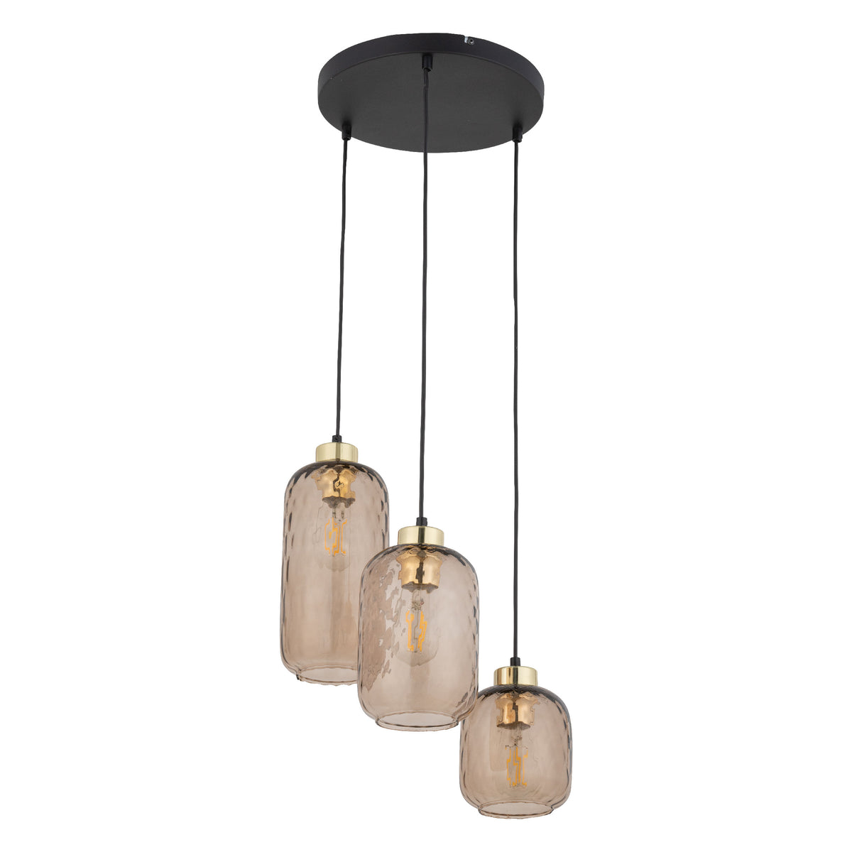 Lustră TK Lighting Pescara 3 Rotund, 3 x E27, 4576